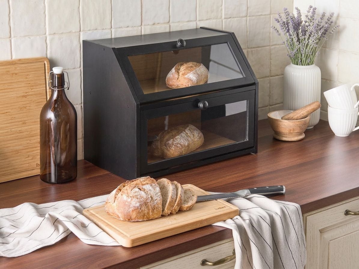 Brödlåda CROUTE Bambu Svart