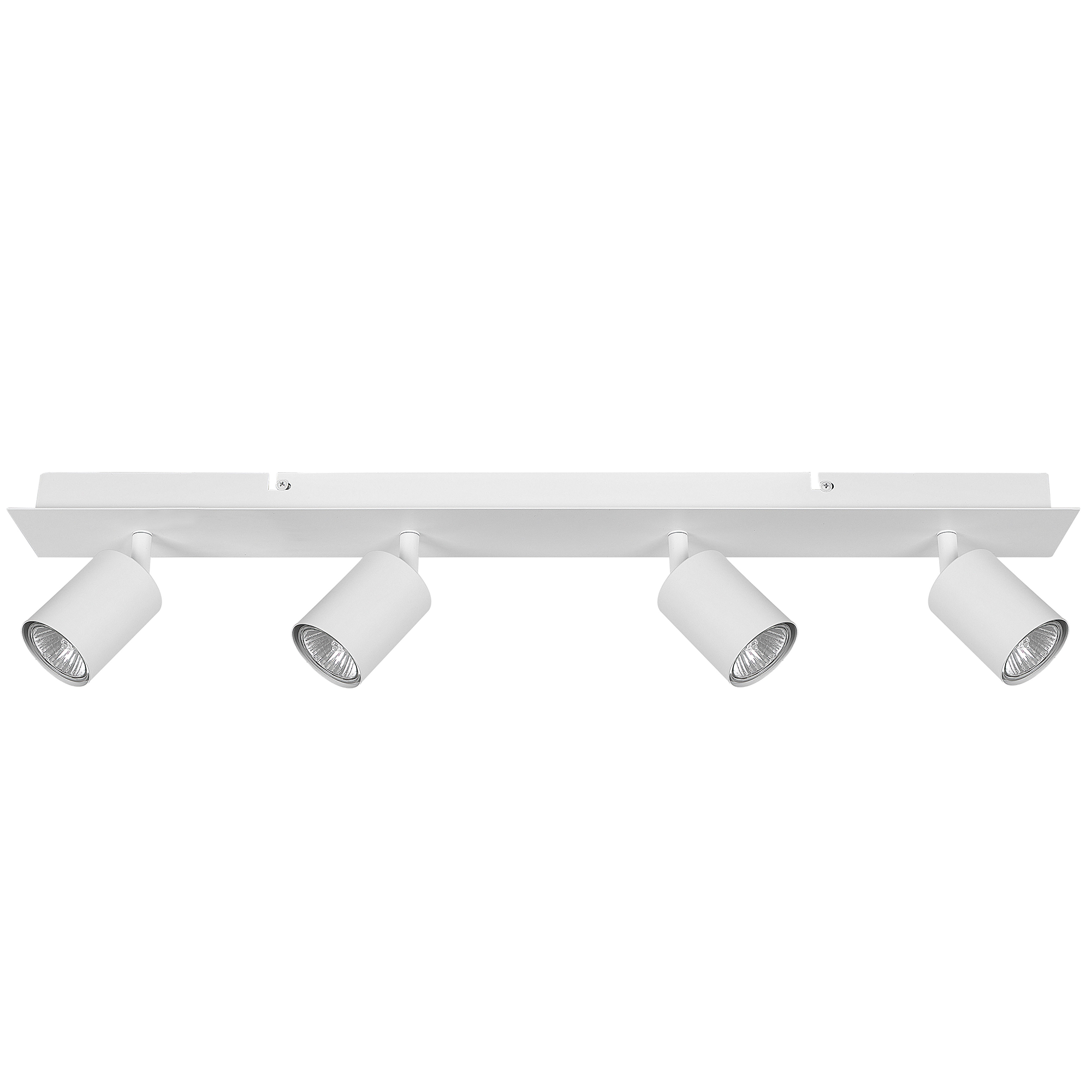 Spotlight med 4 lampor TIGRIS Justerbar Metall Vit