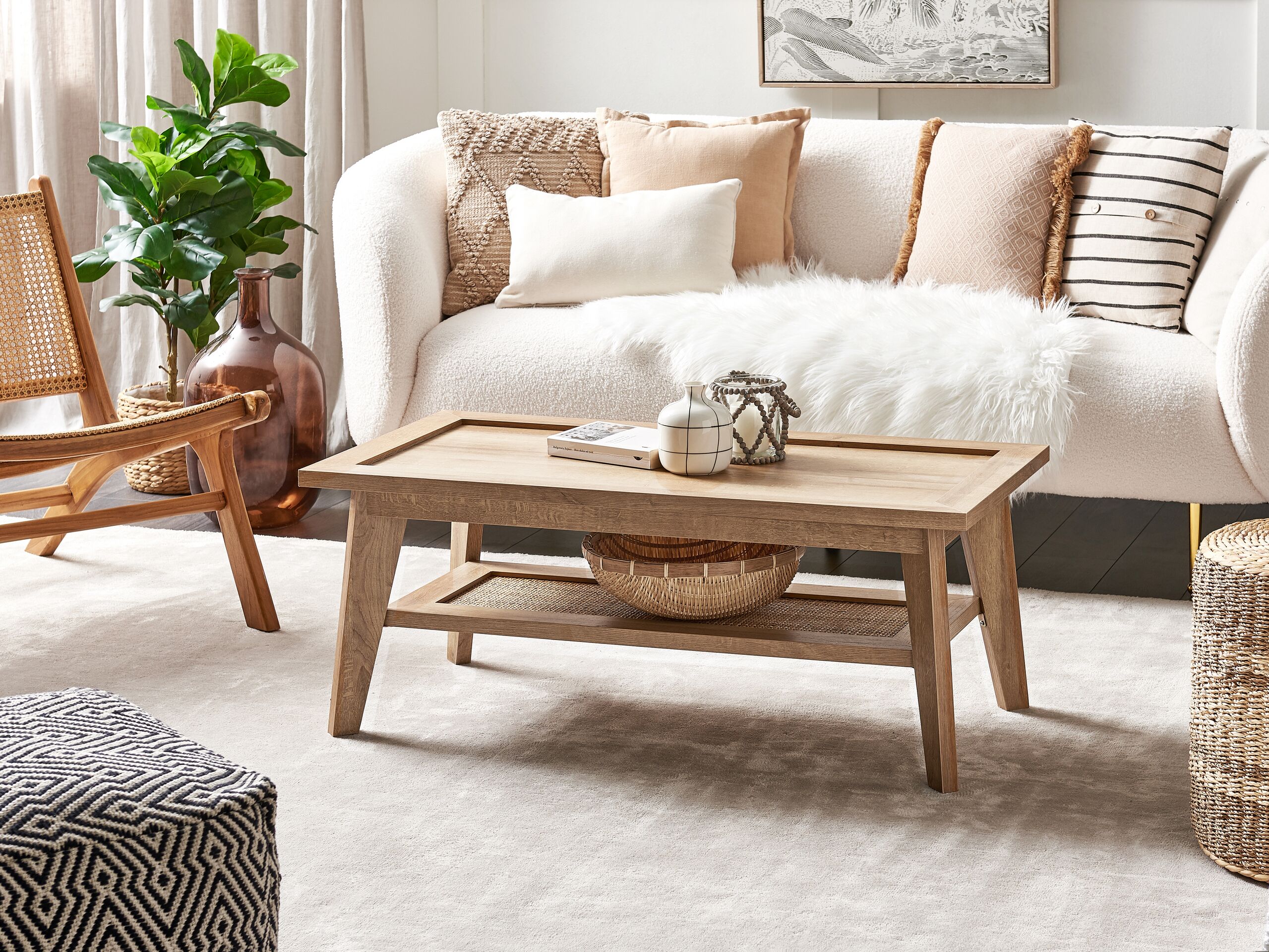 Soffbord SIMLA Brun