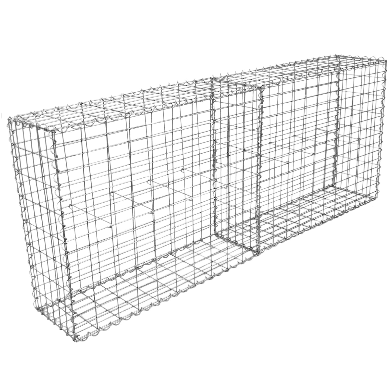 Gabionkorgar 100 x 95 x 30 cm / 2 st