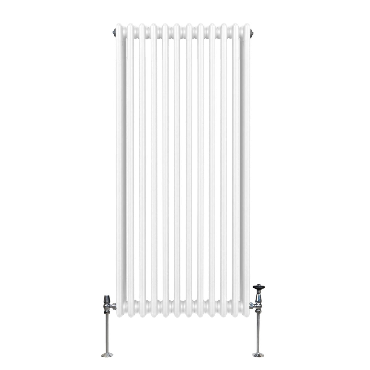 Traditionell 3-pelars radiator - 1500 x 562 mm - vit