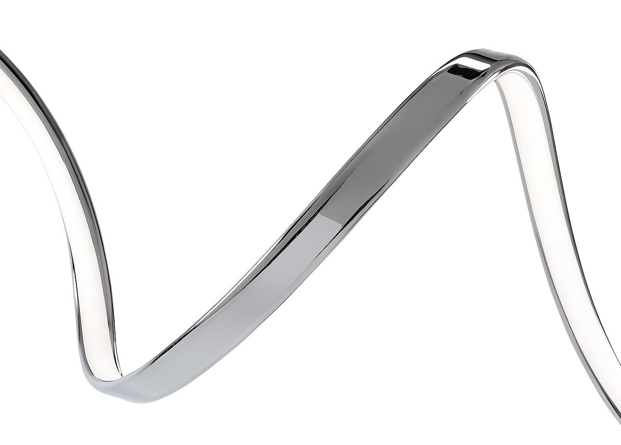 TOOLIGHT hängande taklampa LHJ025-CP LED Krom 90x30x25cm