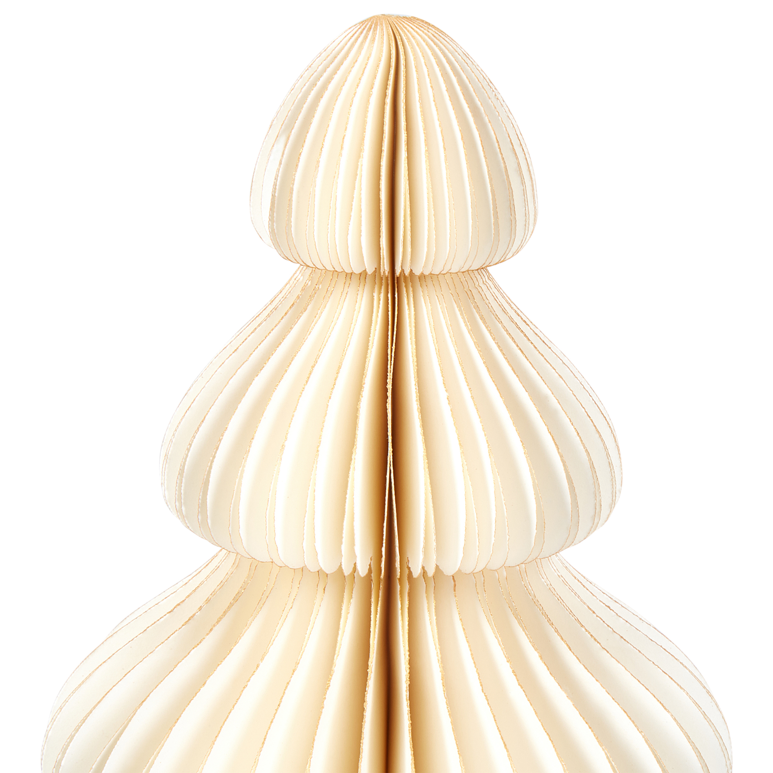 Set med 3 figuriner NILGIRI 15/20/25 cm Julgran Beige