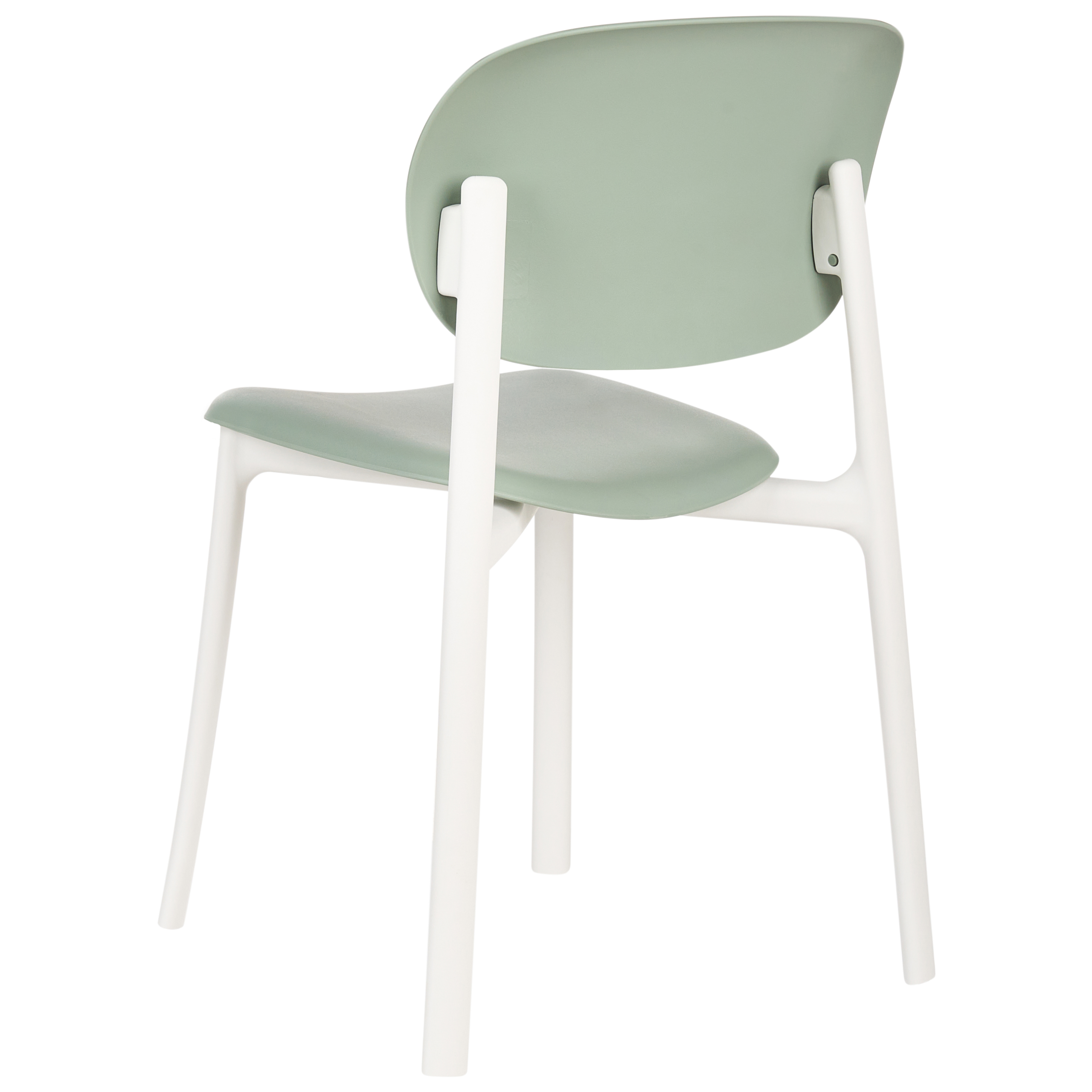 Set med 4 trädgårdsstolar MUSANO Grön