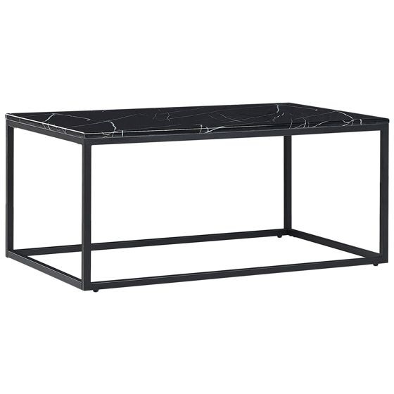 Soffbord DELANO Svart marmor