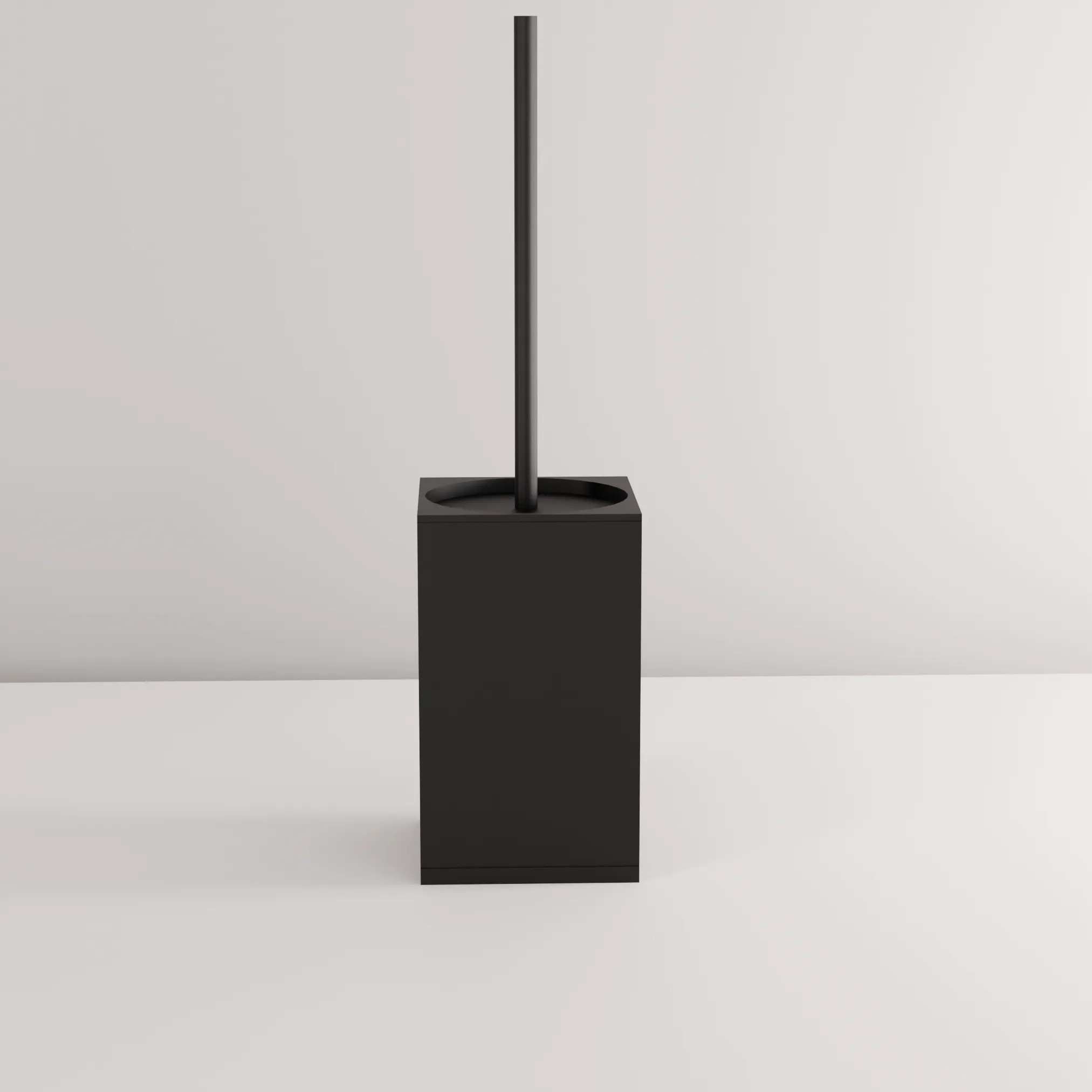 REA Toalettborste B110 Svart, 8x8x39cm