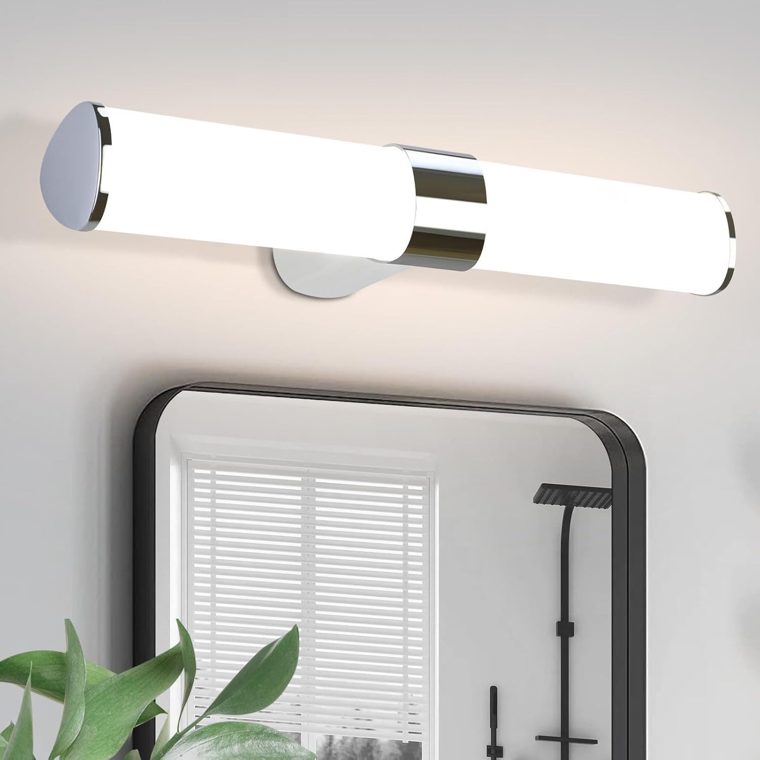 NETTLIFE LED - vägglampa, grå, metall