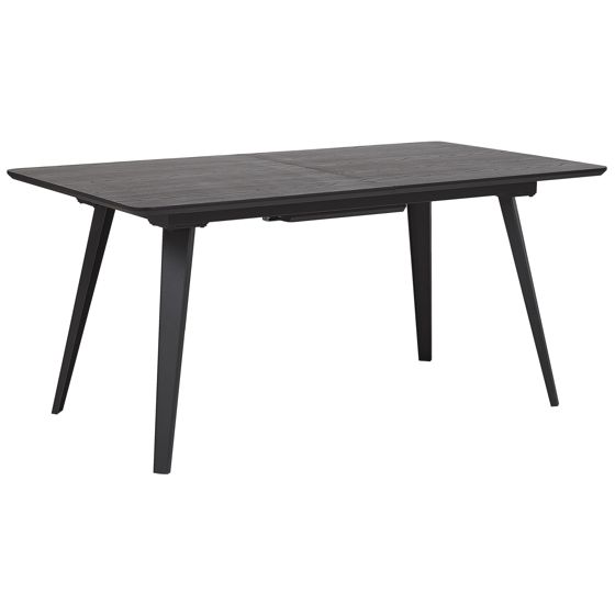 Förlängningsbart matbord IRVINGTON Svart 160/200 cm 90 cm