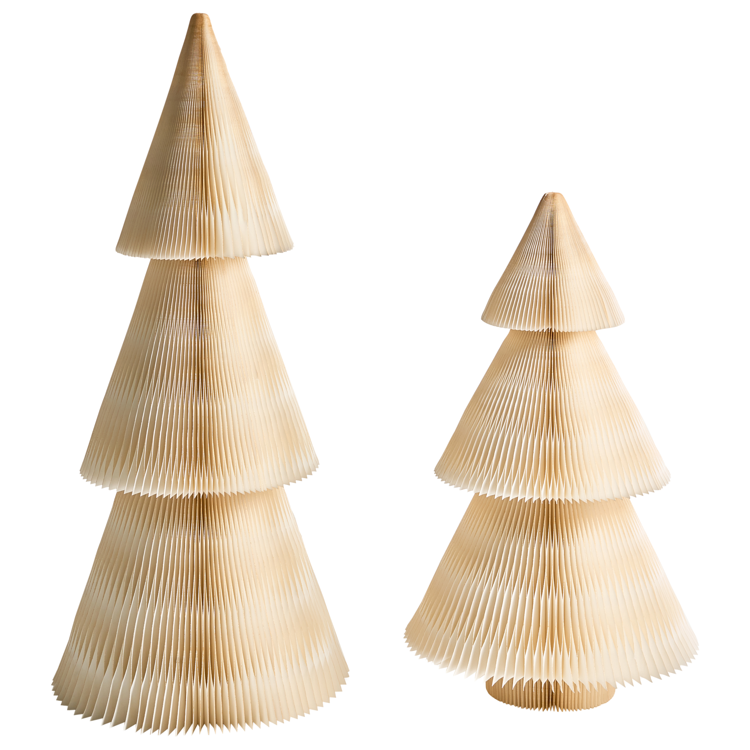 Set med 2 julpynt VEFSNA 90/122 cm Julgran Beige