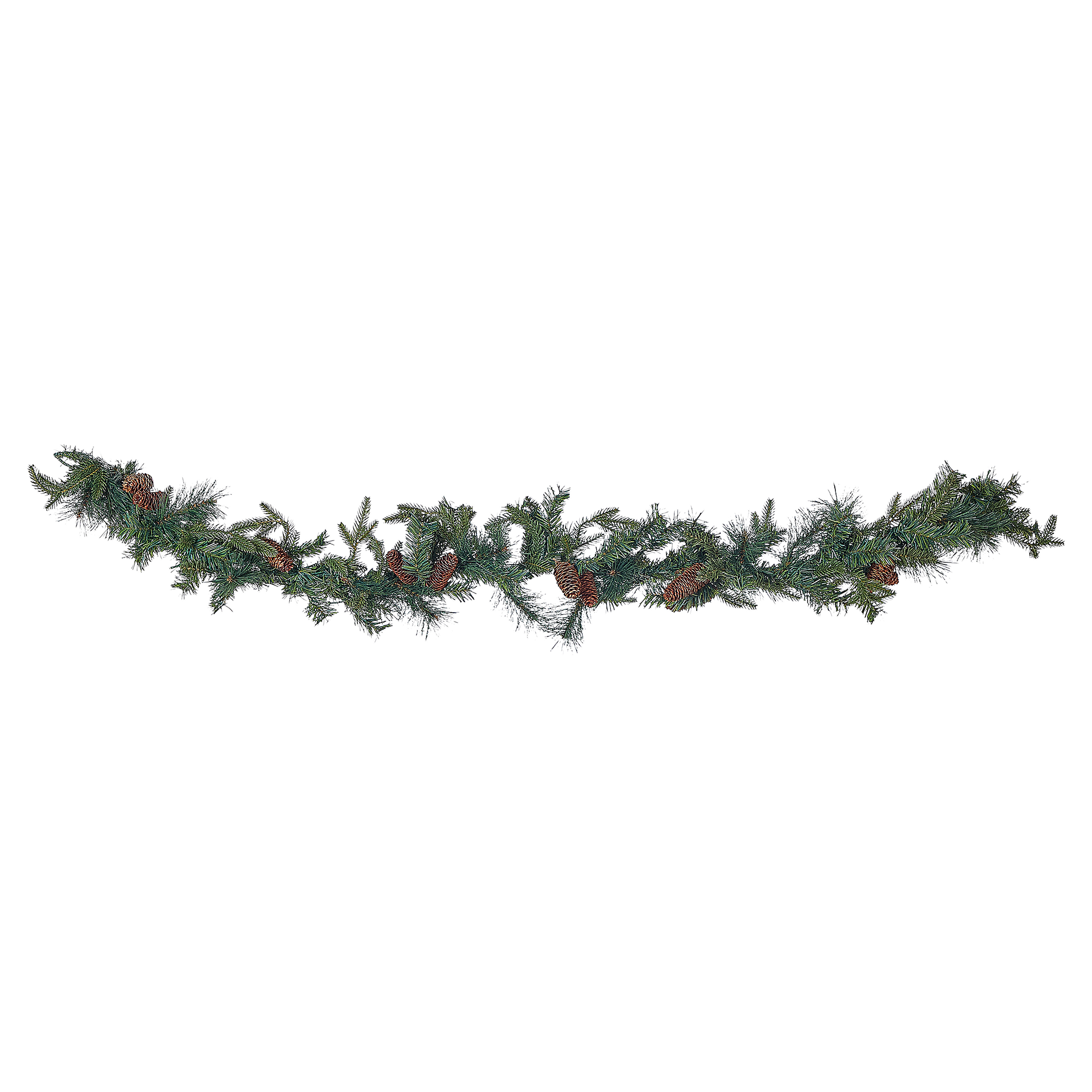 Julgirlang LED KAMERUN 180 cm Grön