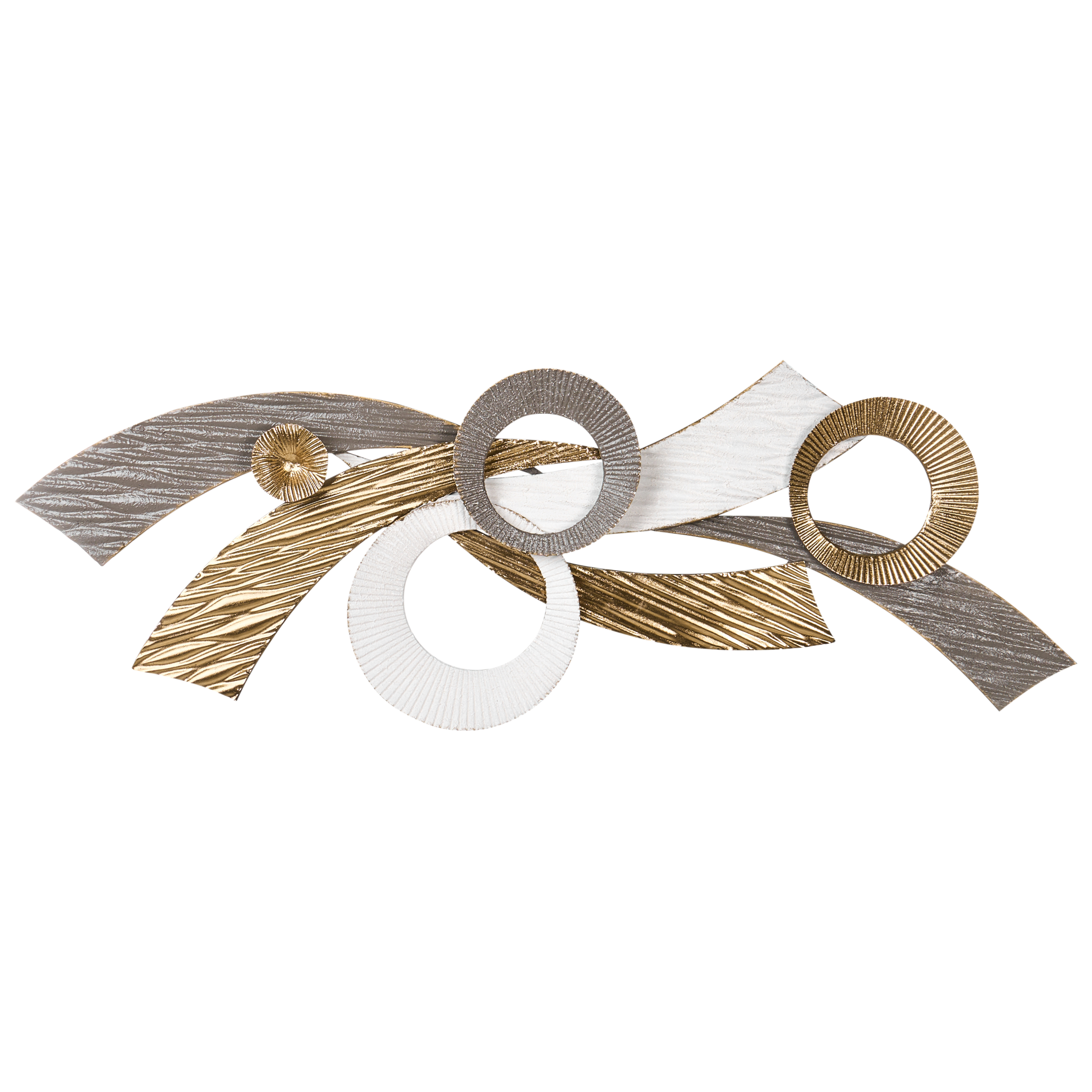 Väggdekoration TIMAHOE 31 cm Metall Guld
