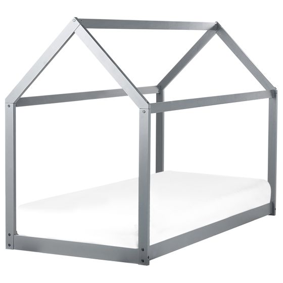 Barnsäng Hus Furu TOSSE 90 x 200 cm Grå