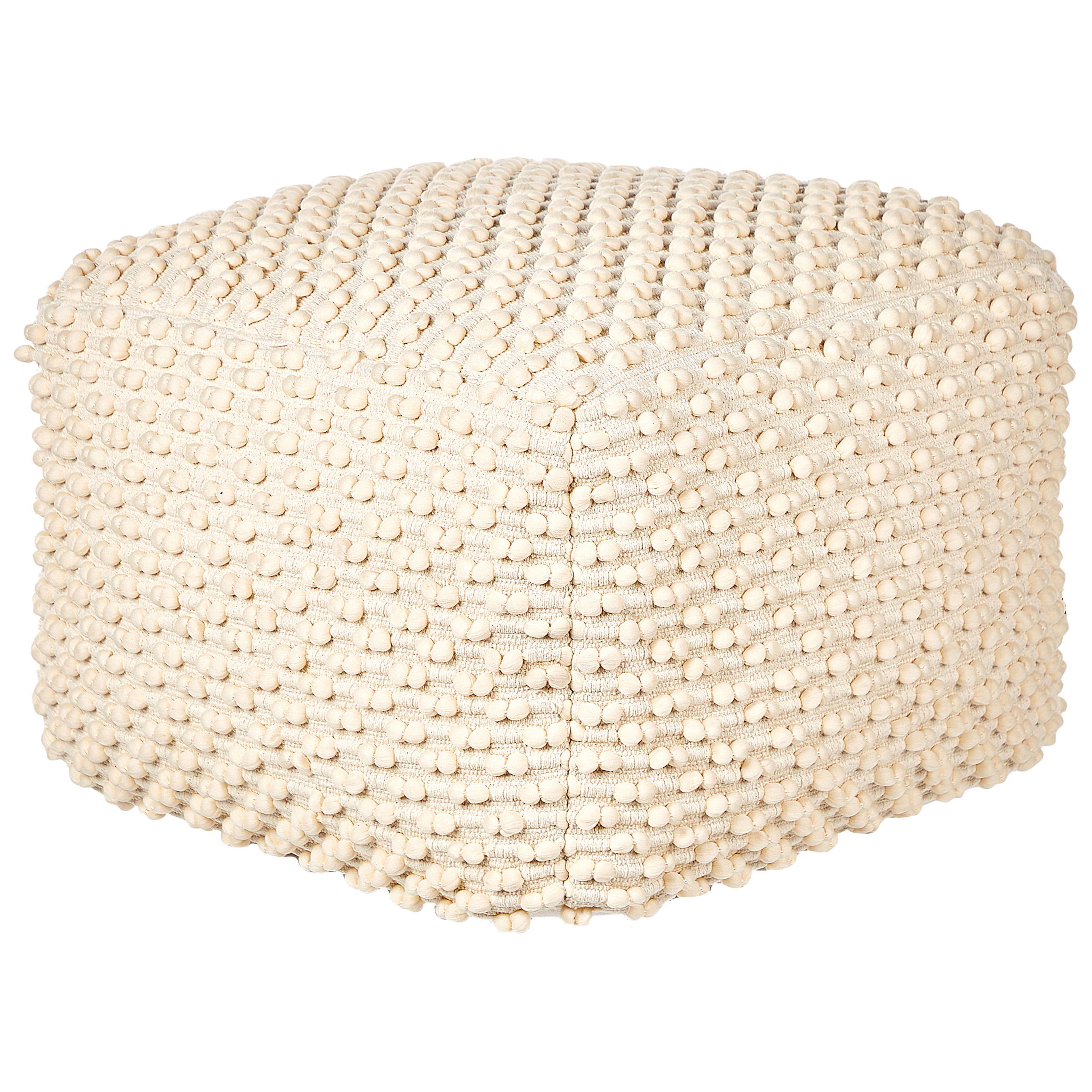 Sittpuff KINGRI Bomull Ljusbeige