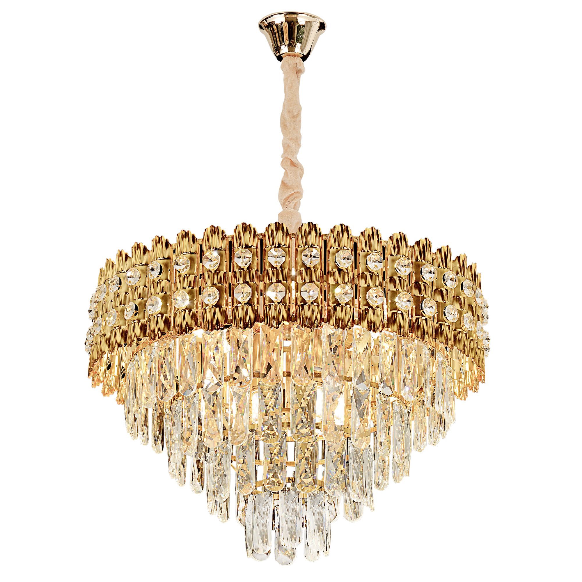 TOOLIGHT hängande taklampa G058-CP 60CM Guld 82x56,5x37cm
