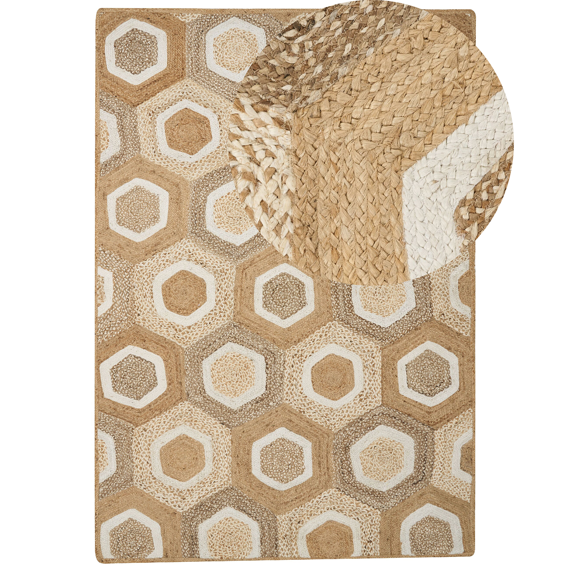 Matta BASOREN Beige 160 x 230 cm Jute