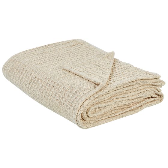 Sängöverkast CHAGYL Bomull 220 x 240 cm Beige
