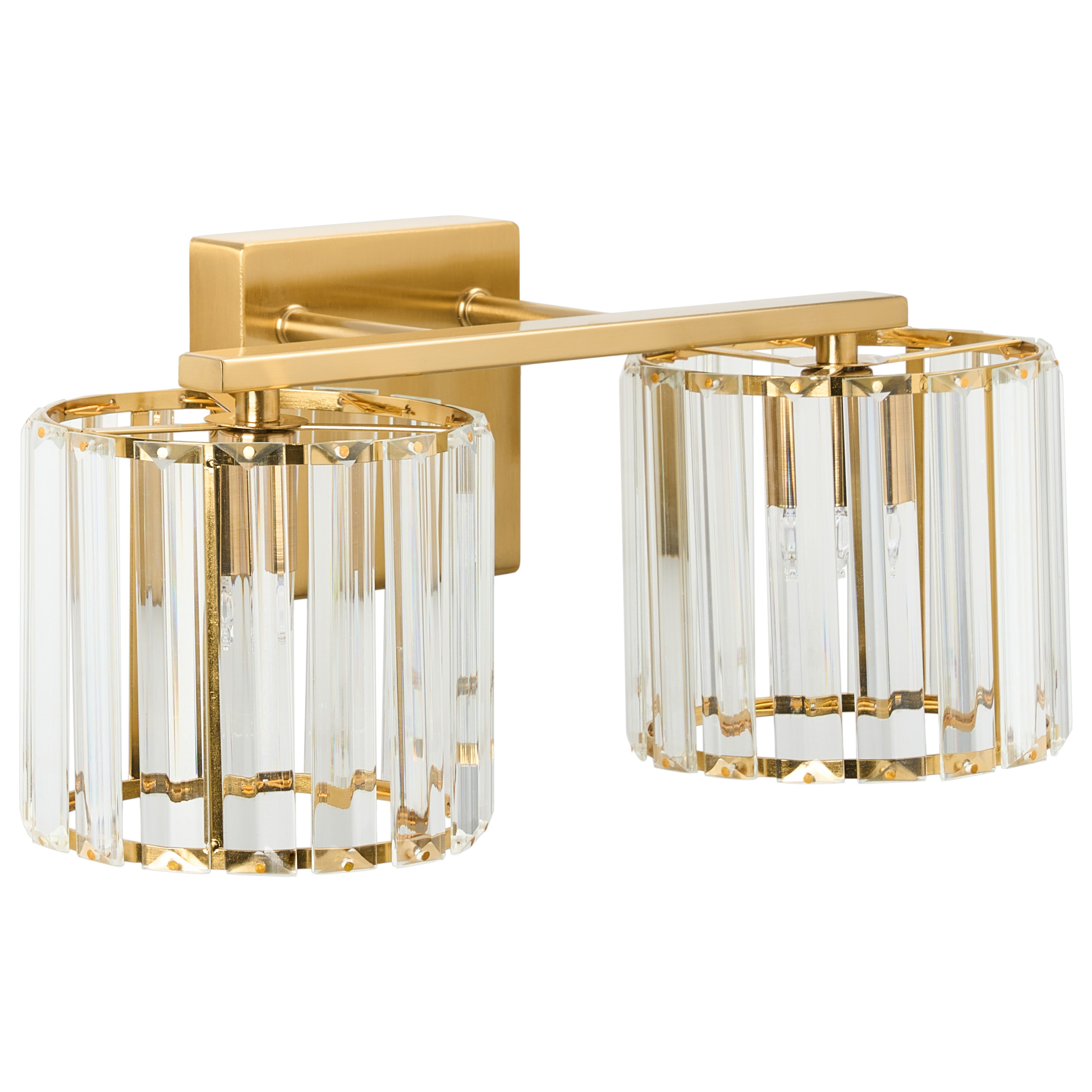 Vägglampa LOURIDO Metall Guld