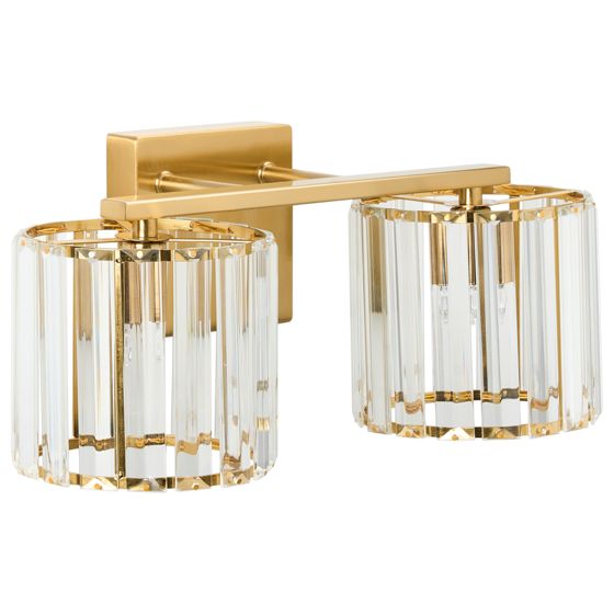 Vägglampa LOURIDO Metall Guld