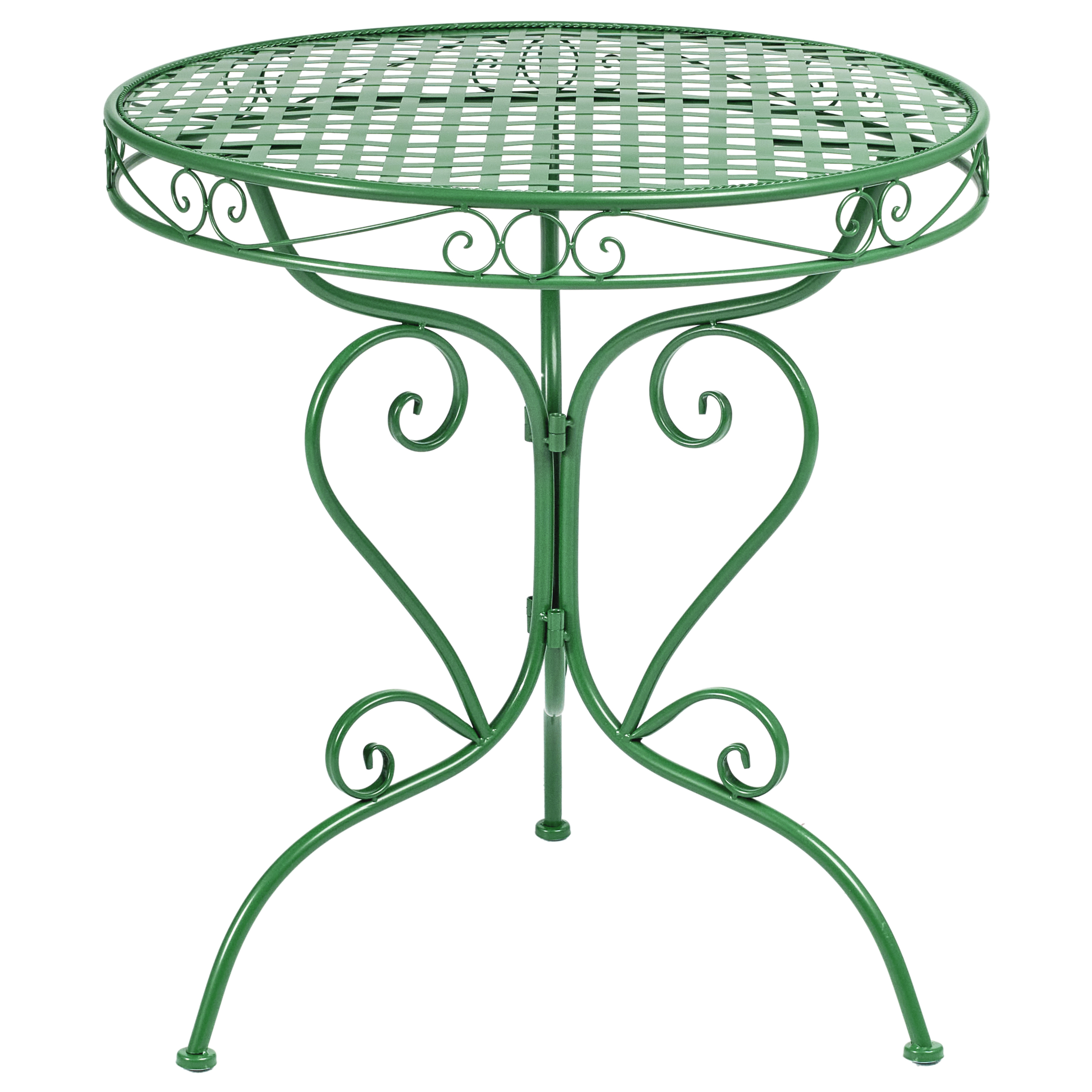 Bistrobord ALBINIA 70 cm 70 cm Metall Grön