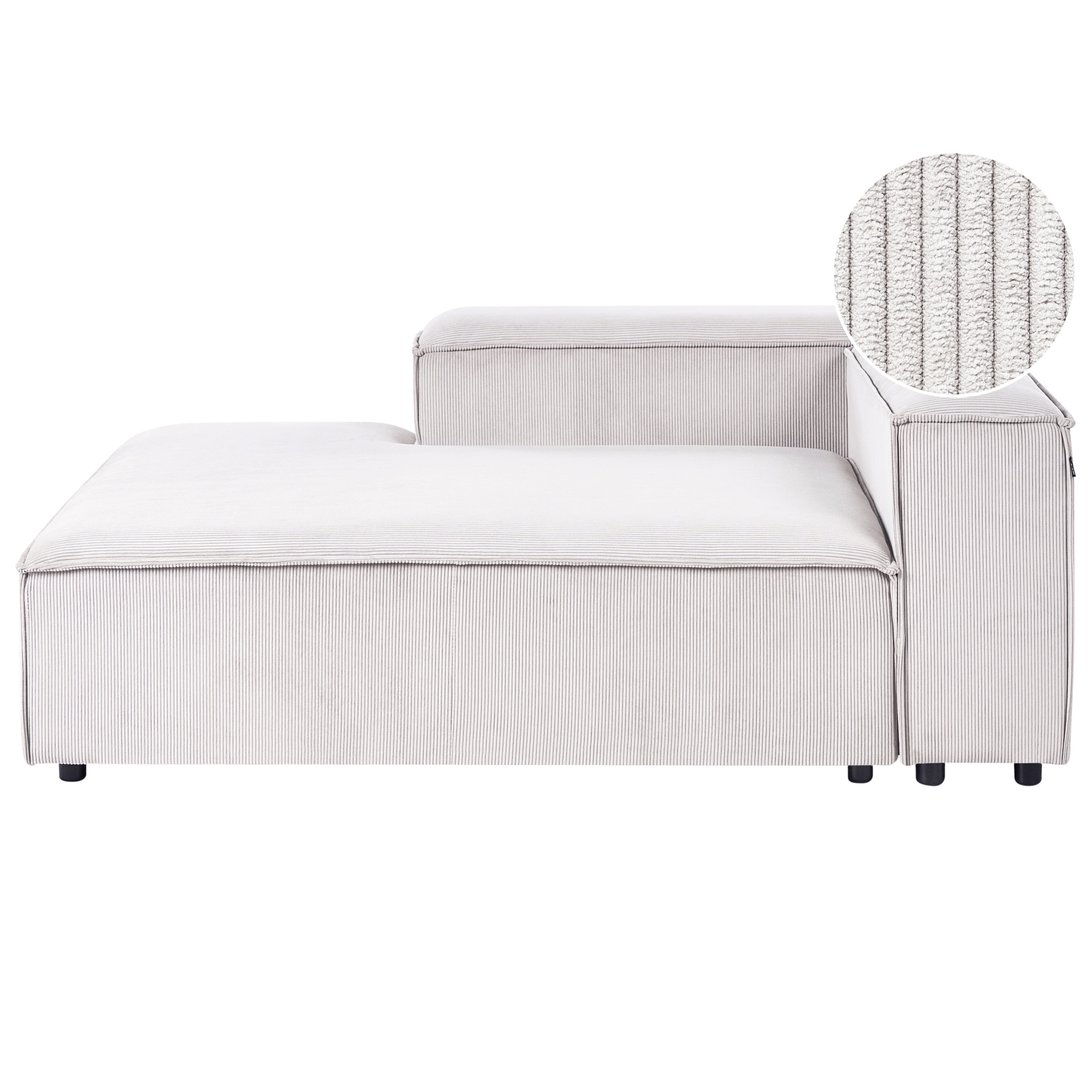 Schäslong ARDAL Manchester Off-White Högervänd