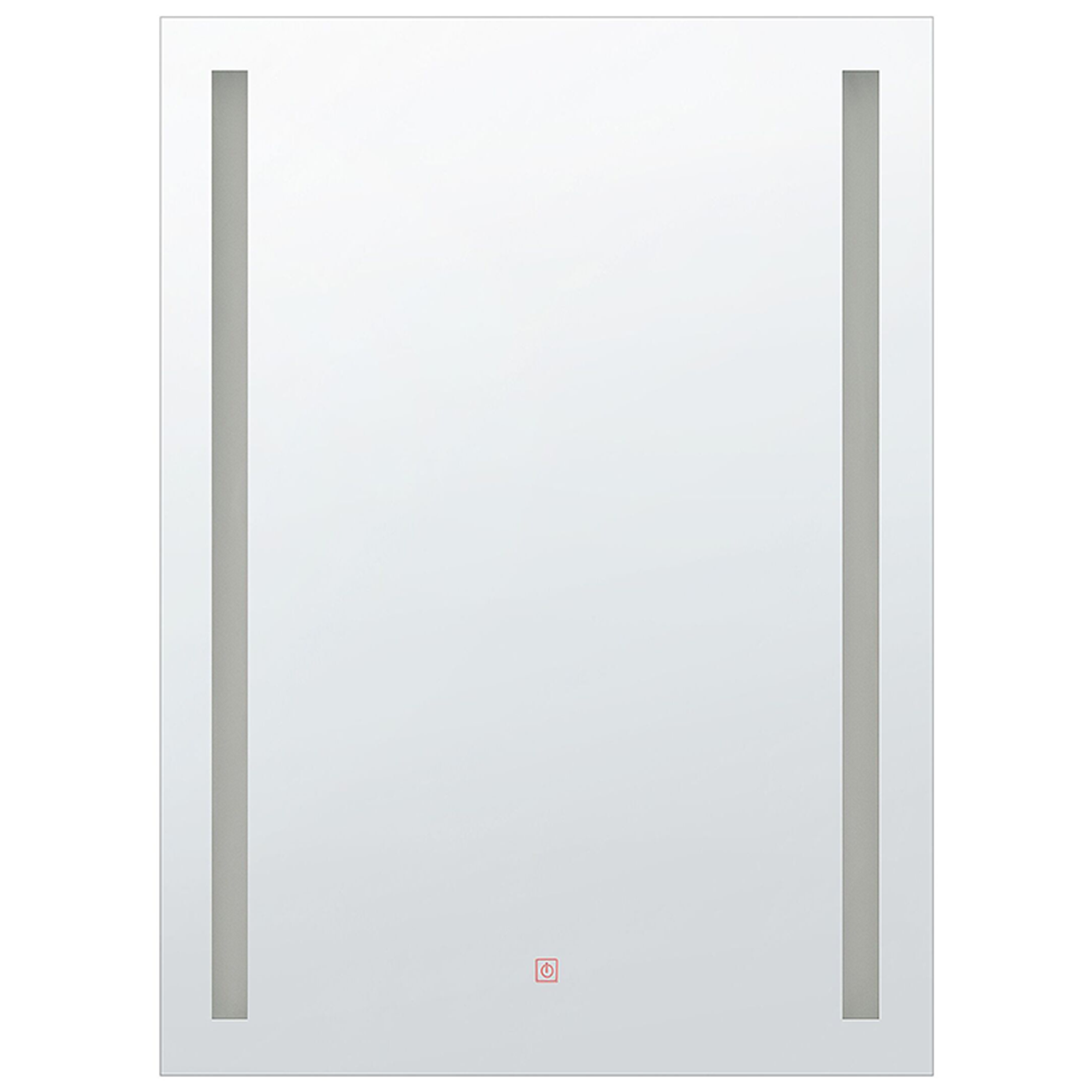 Badrumsspegel med LED MARTINET 60 cm 80 cm Silver
