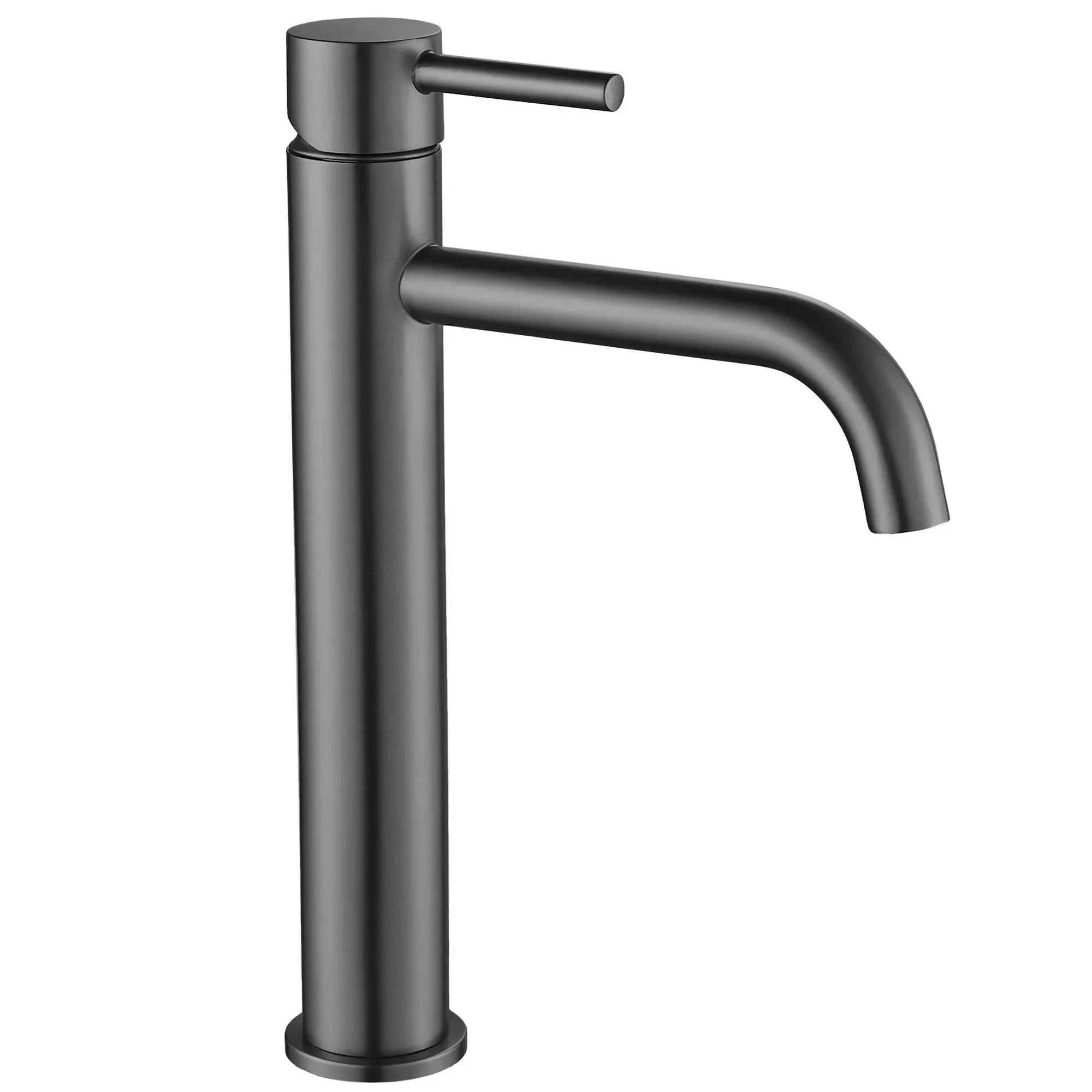 REA Tvättställsblandare Lungo Hög Titan, 18x5x28cm