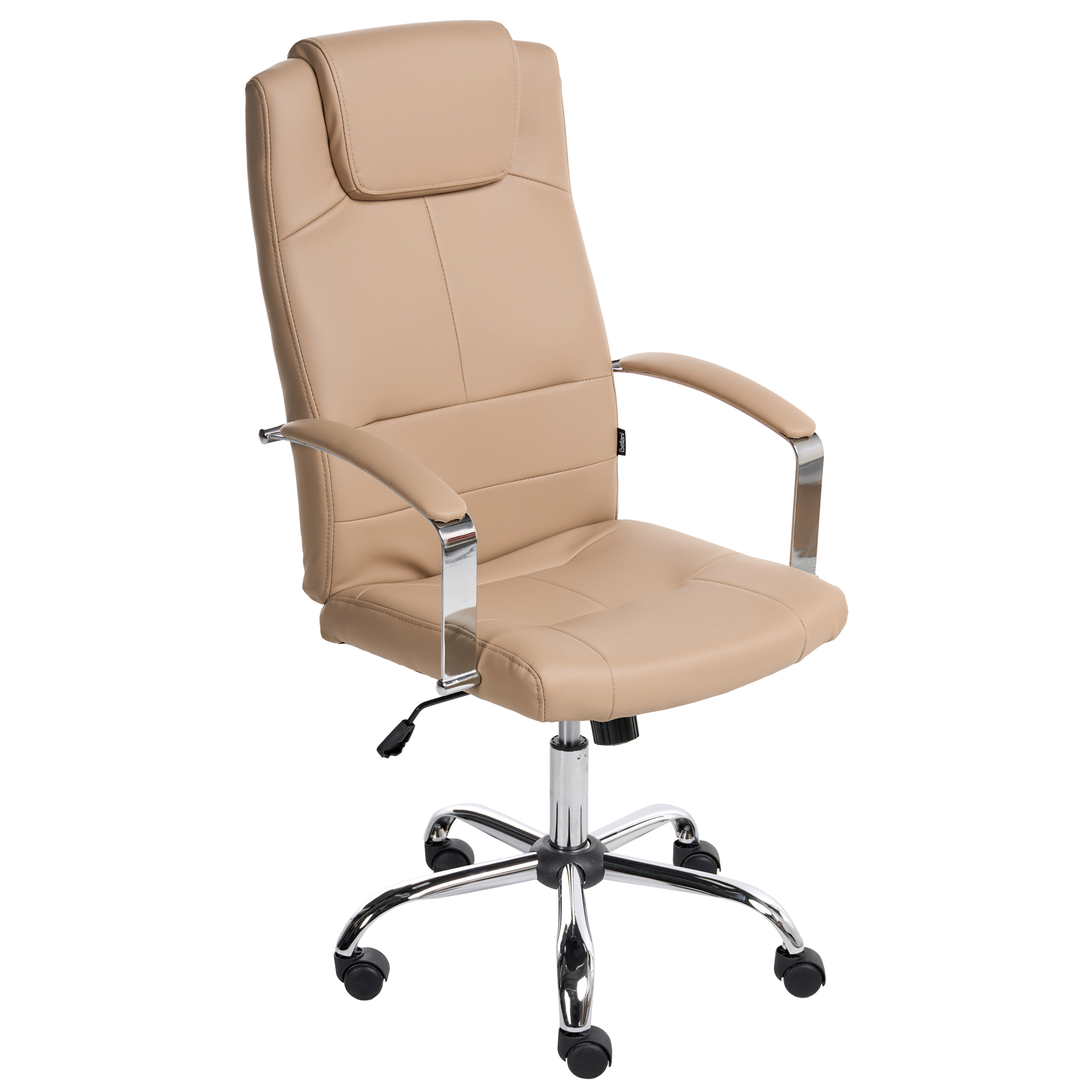 Kontorsfåtölj WINNER Konstläder Beige