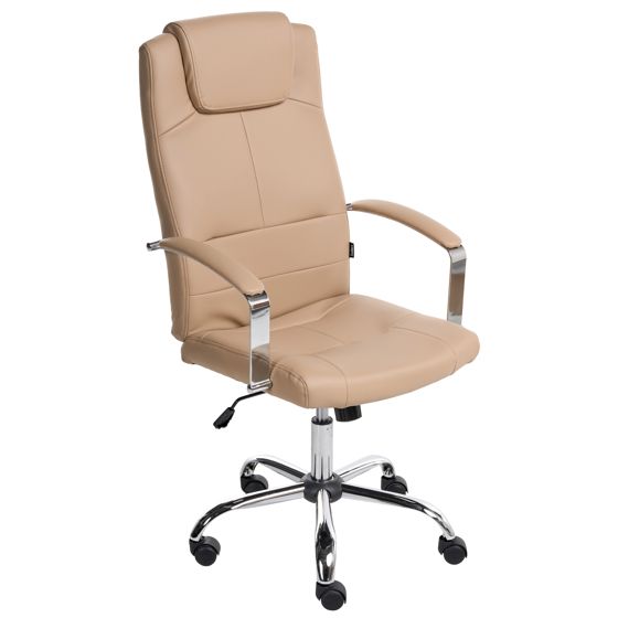 Kontorsfåtölj WINNER Konstläder Beige