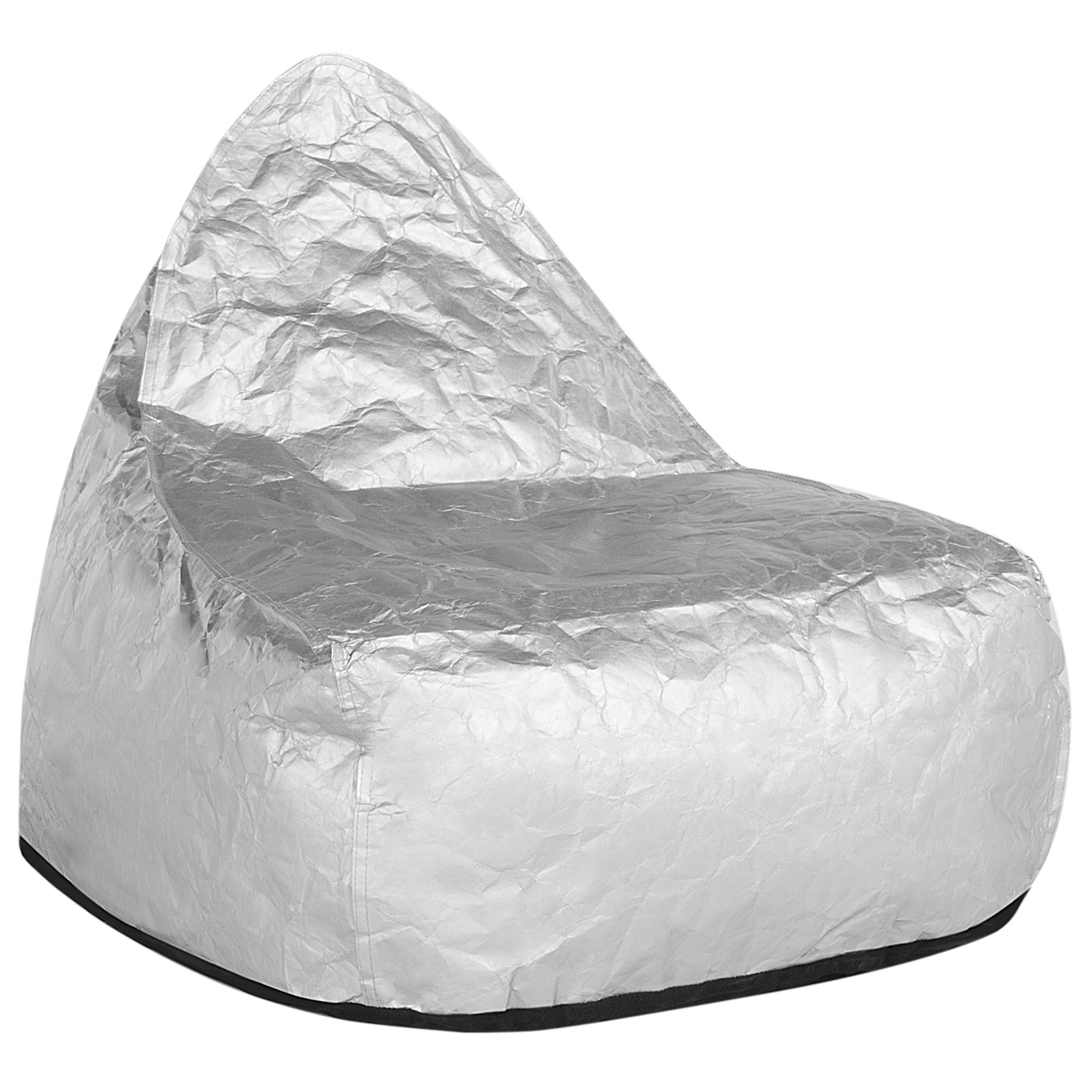 Sittsäck 200 L DROP 63 cm 75 cm Silver