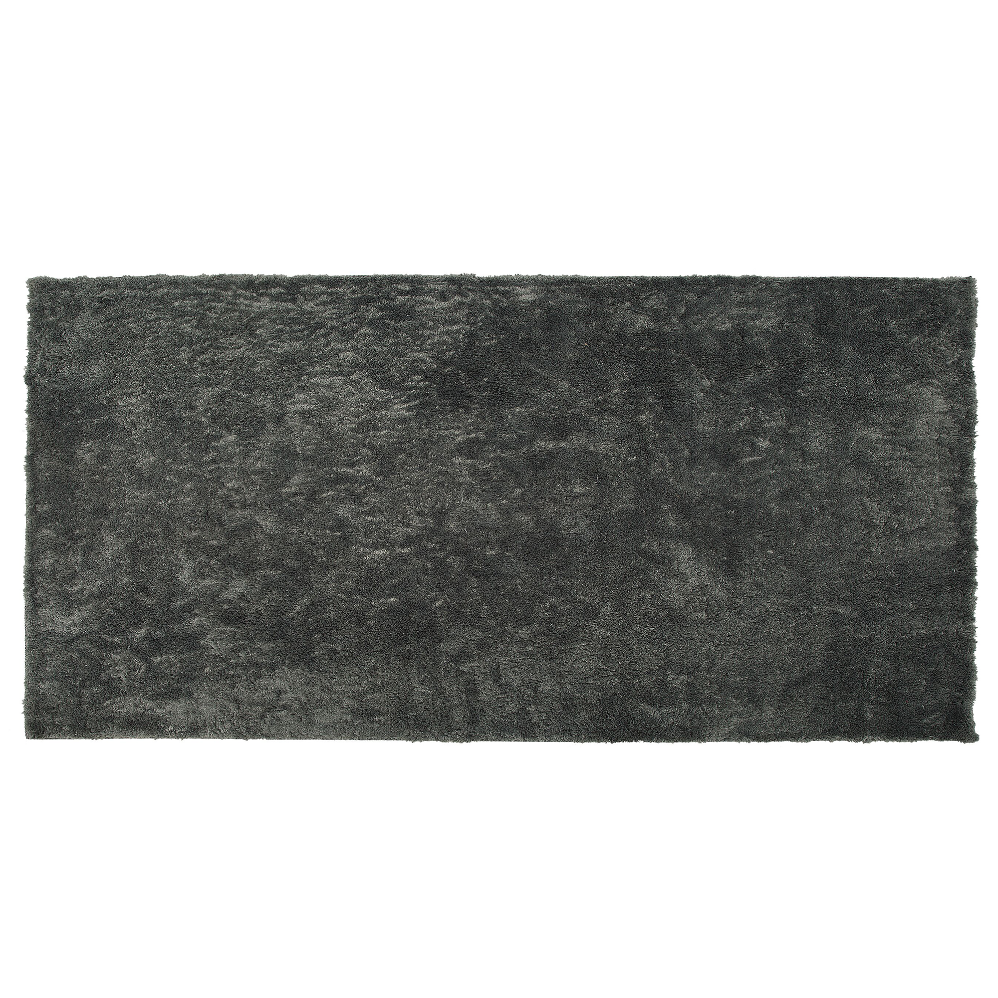 Matta med lång lugg EVREN Mörkgrå 80 x 150 cm