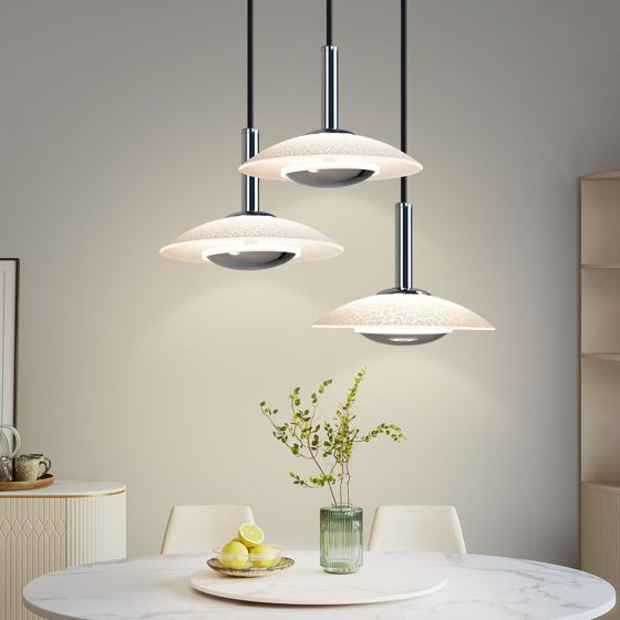 NETTLIFE LED-pendellampa matbord pendellampa modern design matrum pendellampa 3000K varmvit 3 lågor