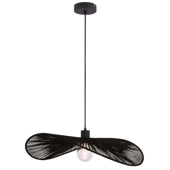 TOOLIGHT hängande taklampa APP1831-1CP Svart 60x60x16,5cm