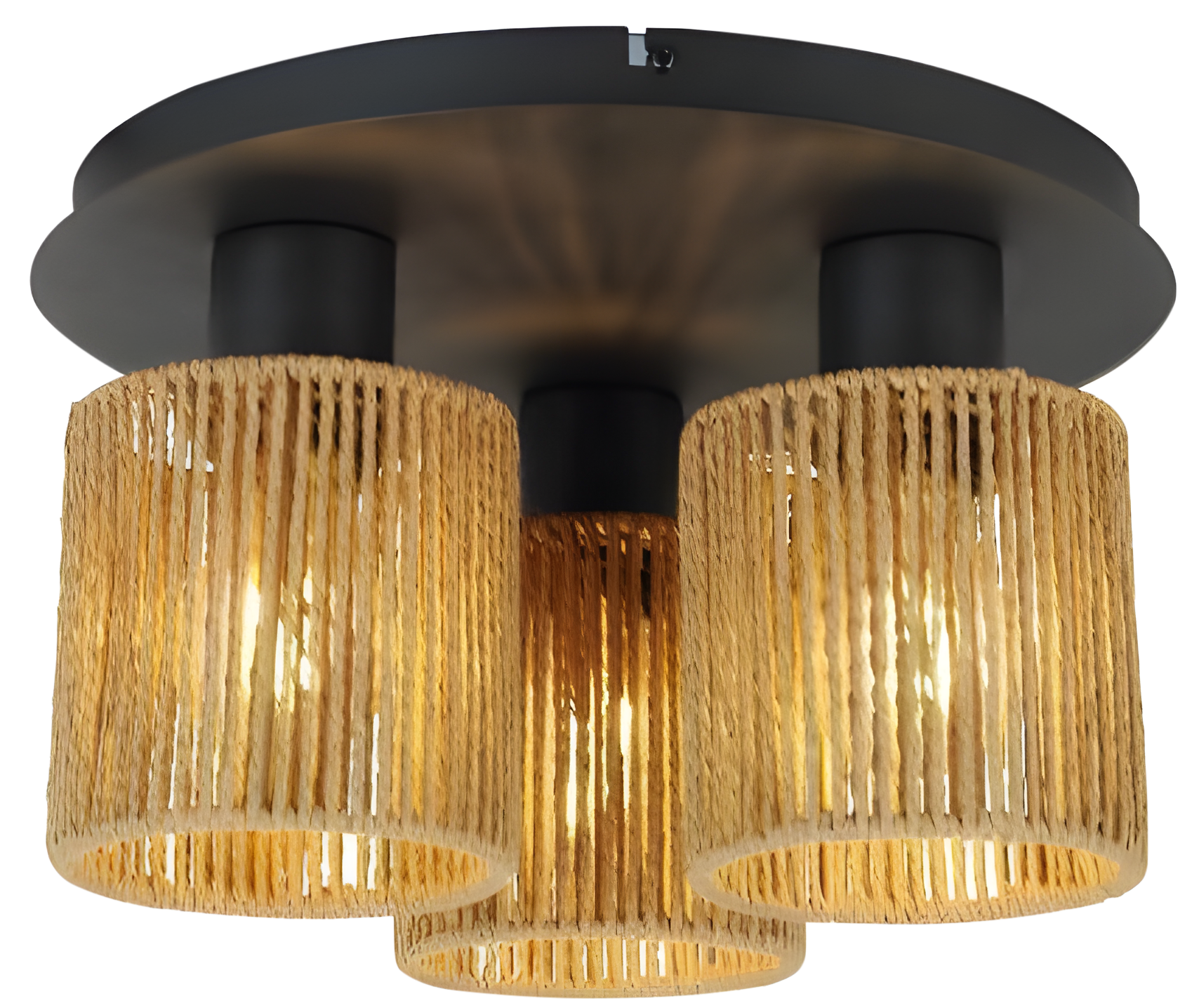 TOOLIGHT hängande taklampa APP1819-3CPR Svart 23x33x23cm