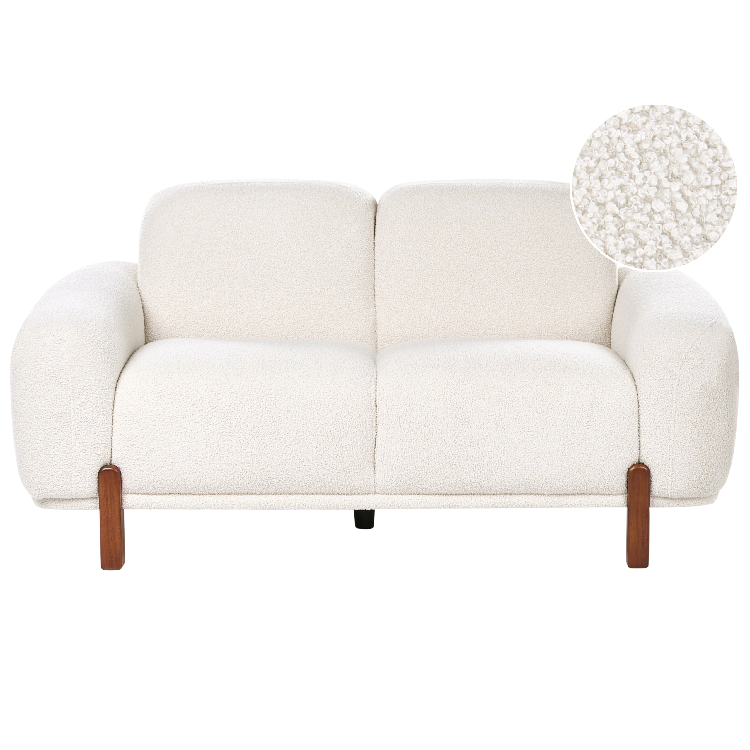 Soffa 2-sits ODNES Bouclé Vit