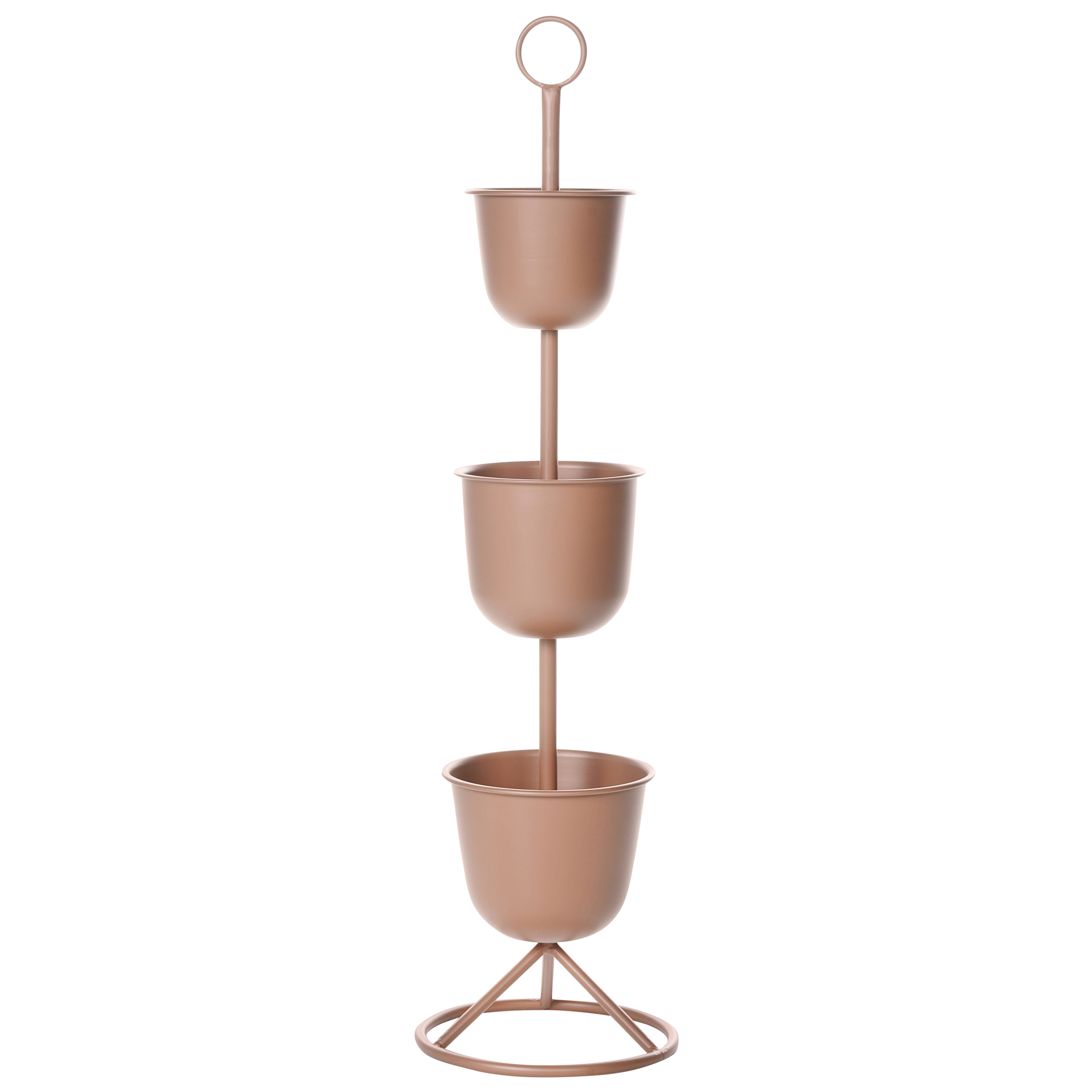 Växtställ RENGE 28 cm Metall Brun