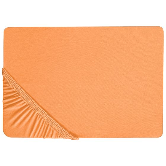 Dra-på-lakan JANBU 90 x 200 cm Bomull Orange