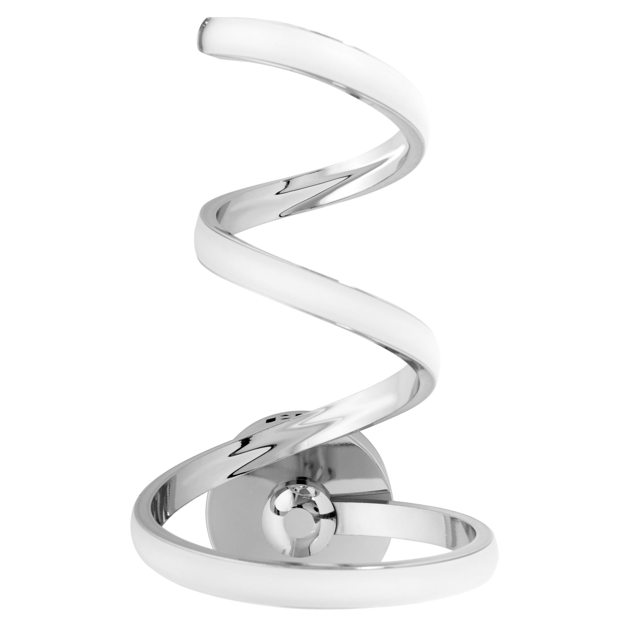 TOOLIGHT vägglampa LED APP831-W SPRING UP Krom 30x17x30cm