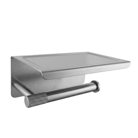 REA Toalettpappershållare 6613 MODERN Borstad Nickel, 11,5x19x8cm