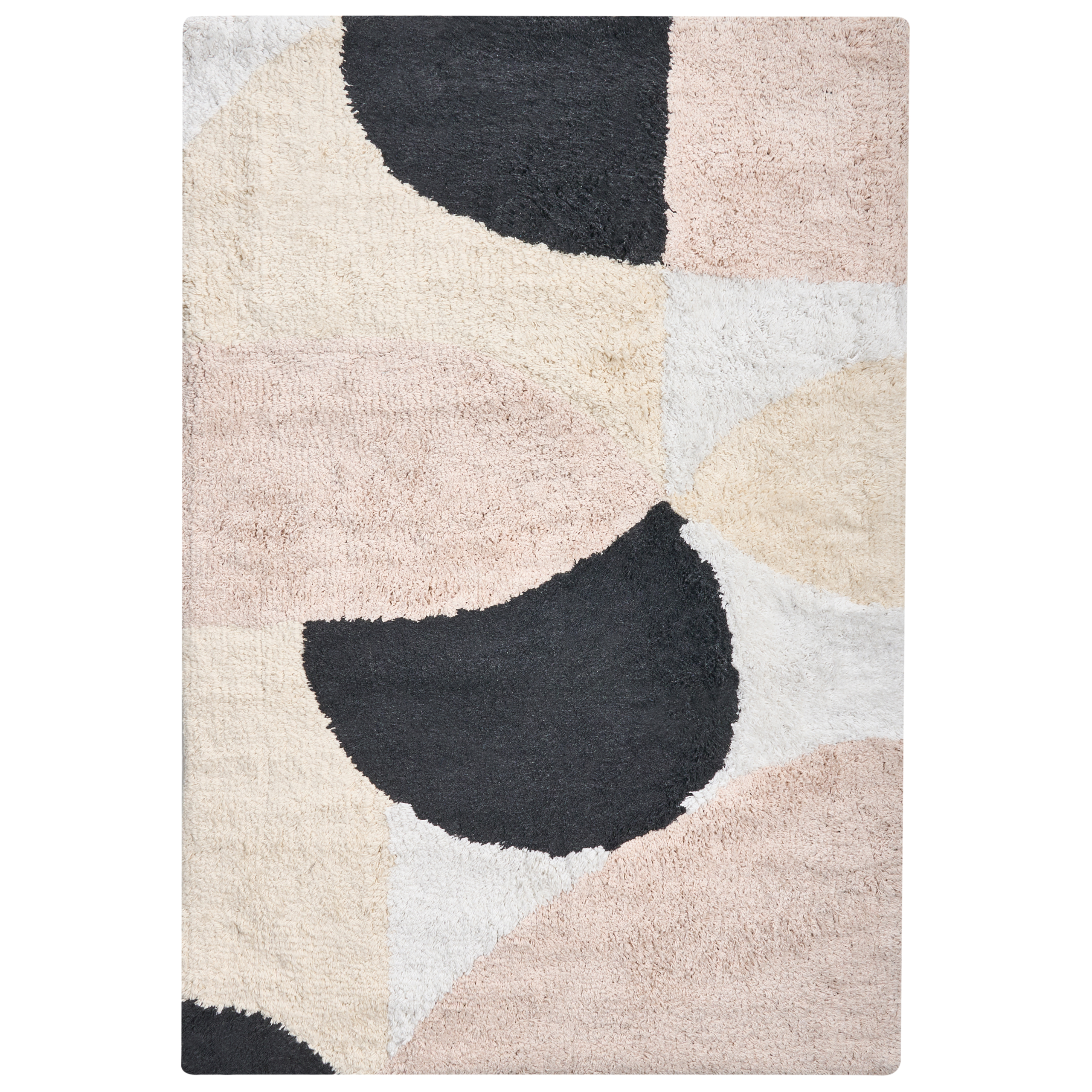 Badrumsmatta SANOLI Beige 60 x 90 cm Bomull