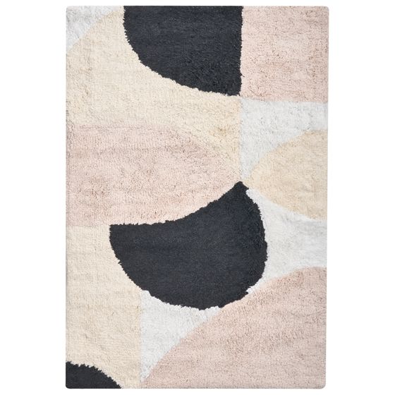 Badrumsmatta SANOLI Beige 60 x 90 cm Bomull