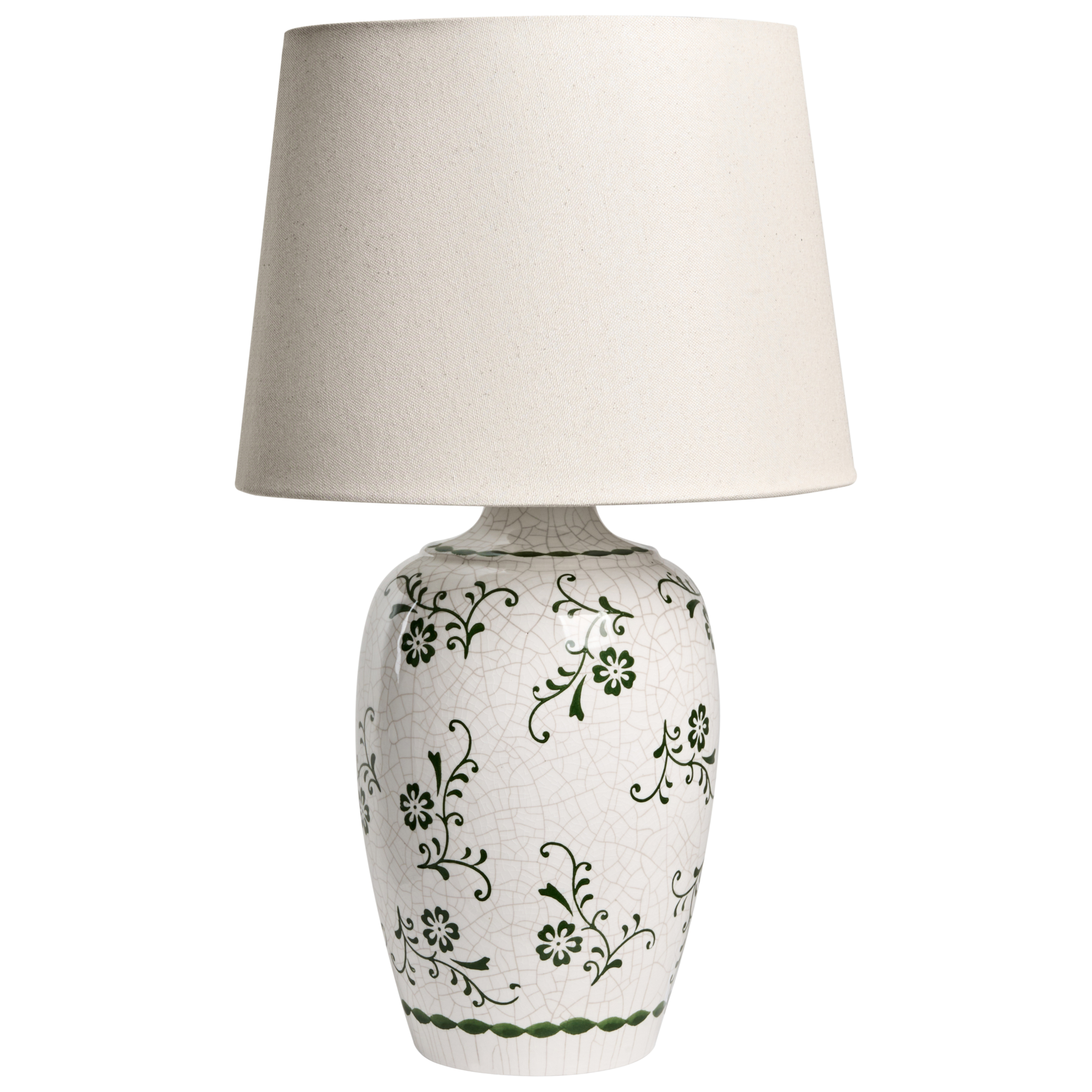 Bordslampa JINNY Keramik Vit