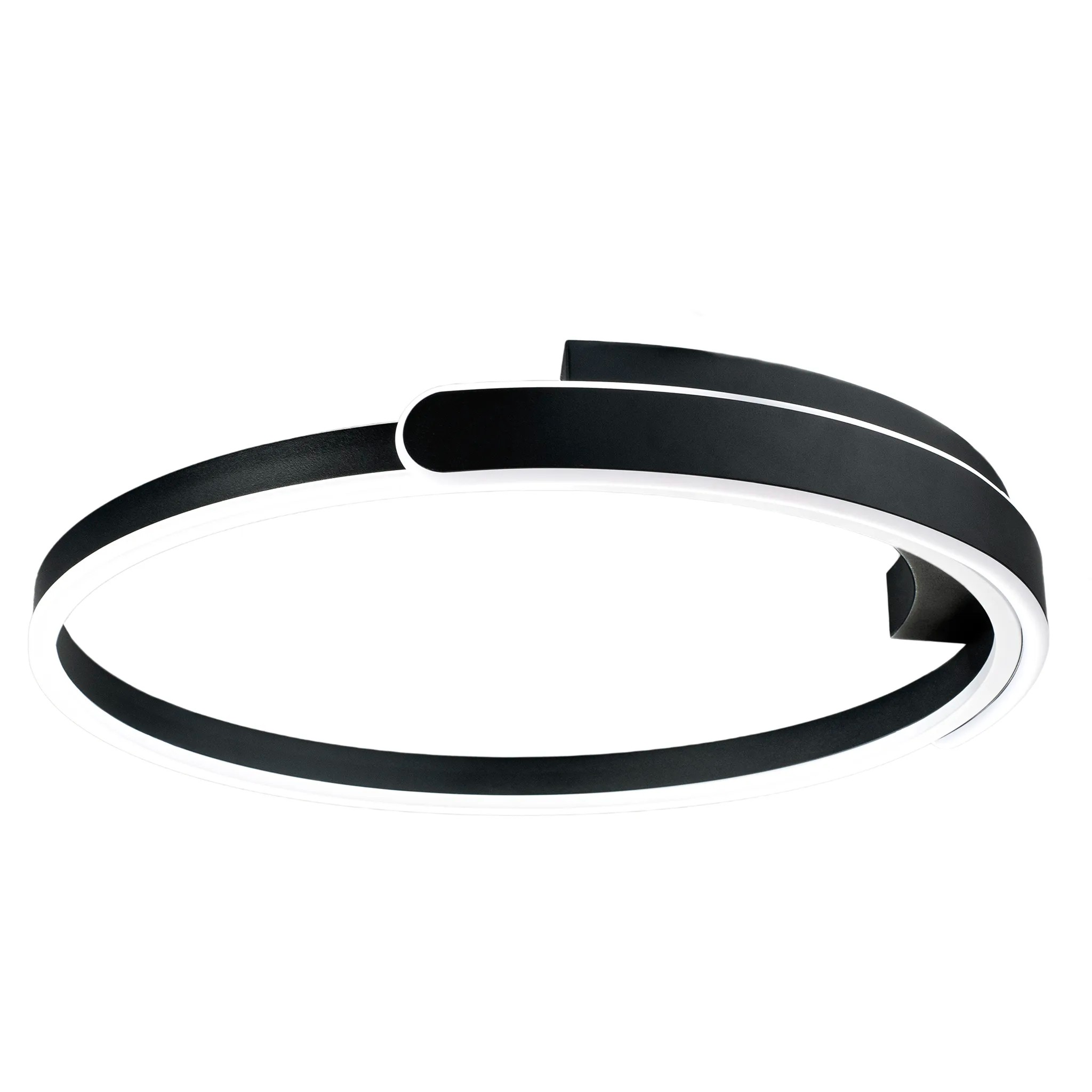TOOLIGHT taklampa APP1925-C Black LED Svart 49,5x49,5xcm