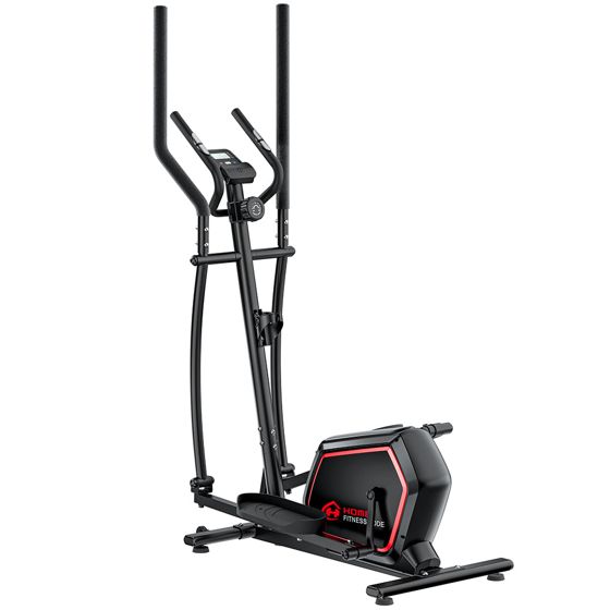 Elliptisk motionscykel 16 motståndsnivåer 3 kg svänghjul för helkroppsledvänlig träning