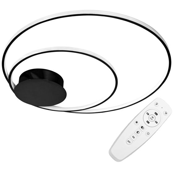 TOOLIGHT taklampa APP802-C 60CM LED Svart 60x60x60cm