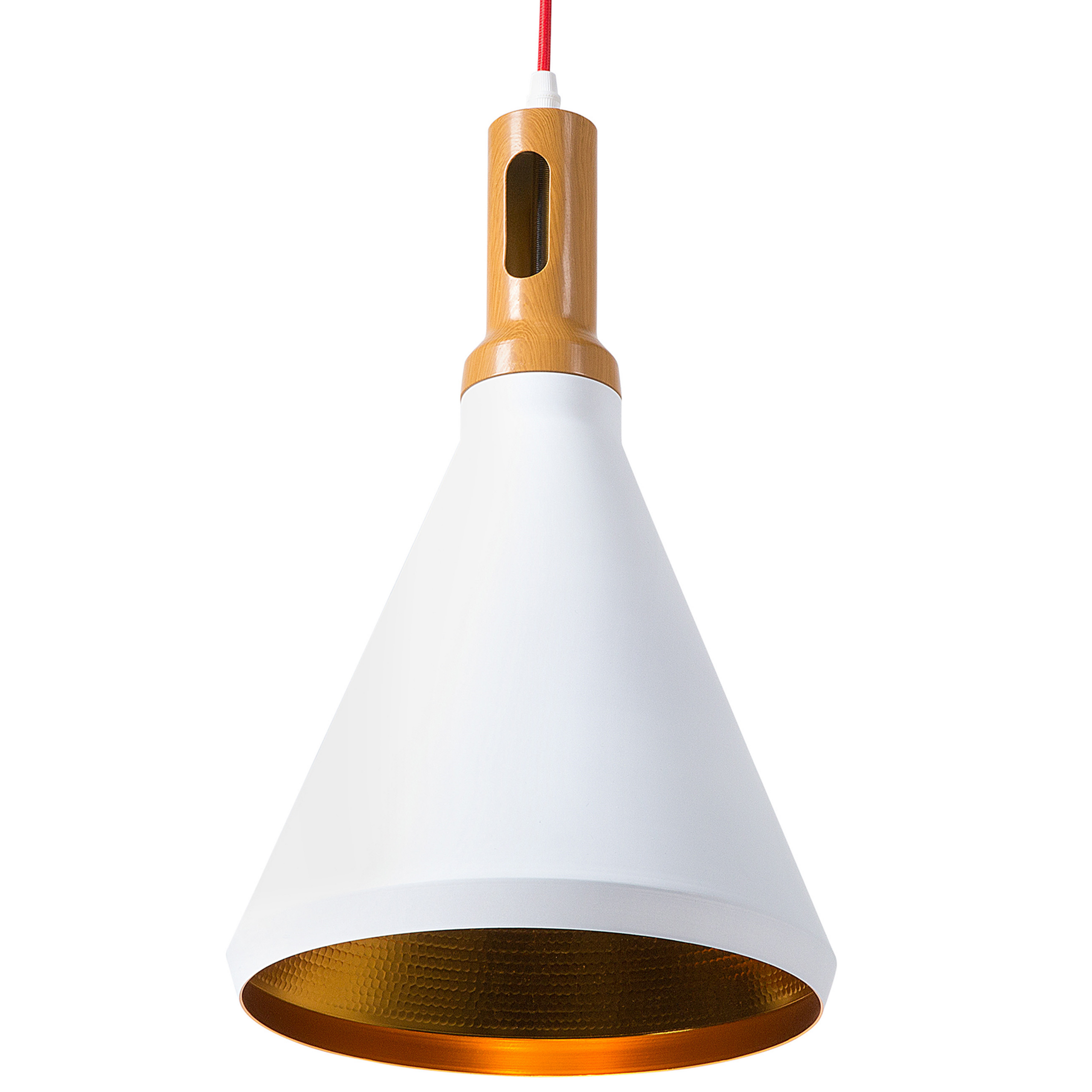 Pendellampa MACKENZIE Metall Vit