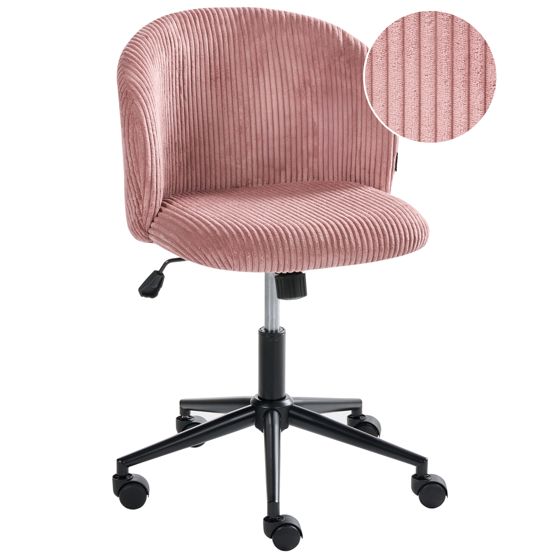 Kontorsstol MILES Manchester Rosa