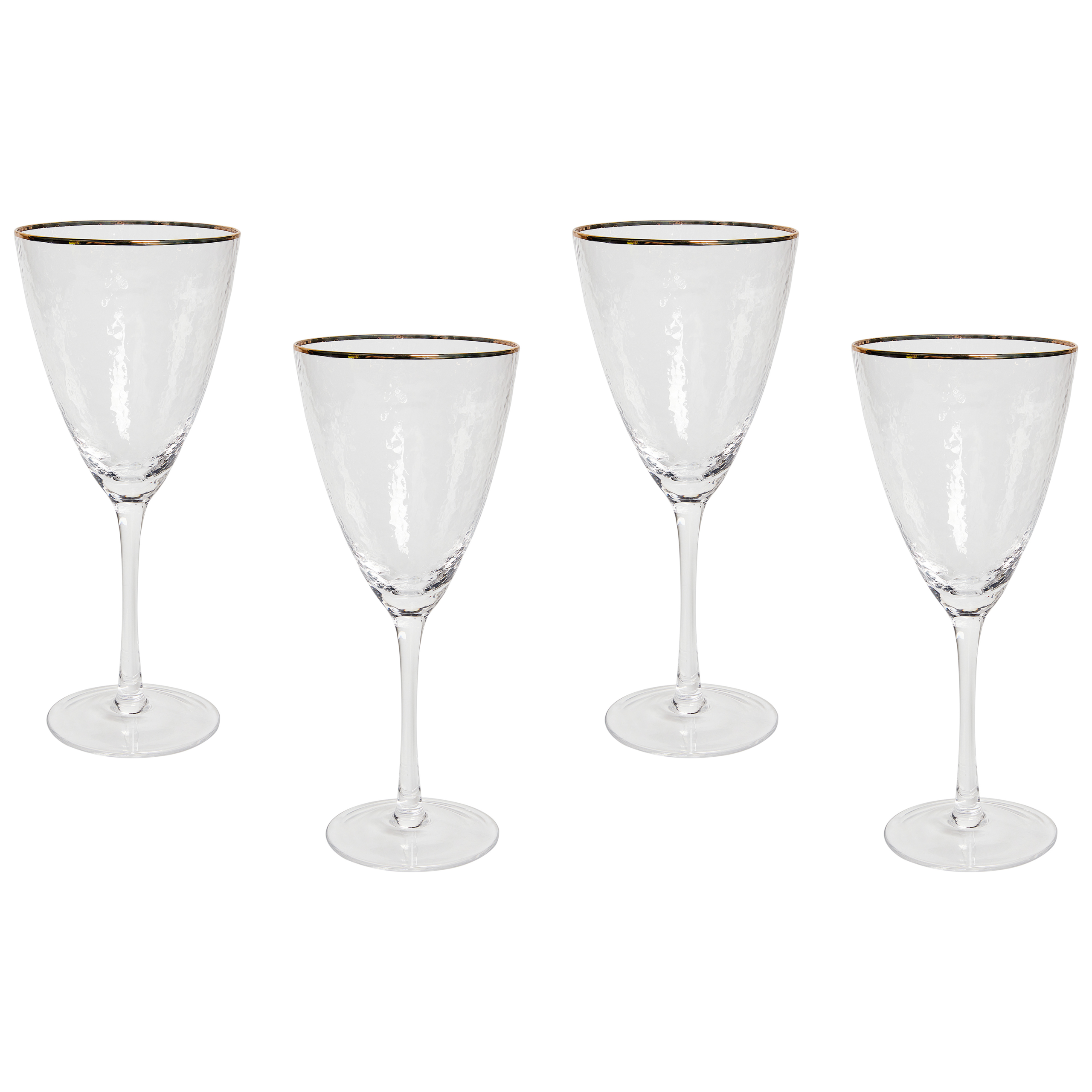 Set med 4 vinglas TOPAZ 380 ml Transparent