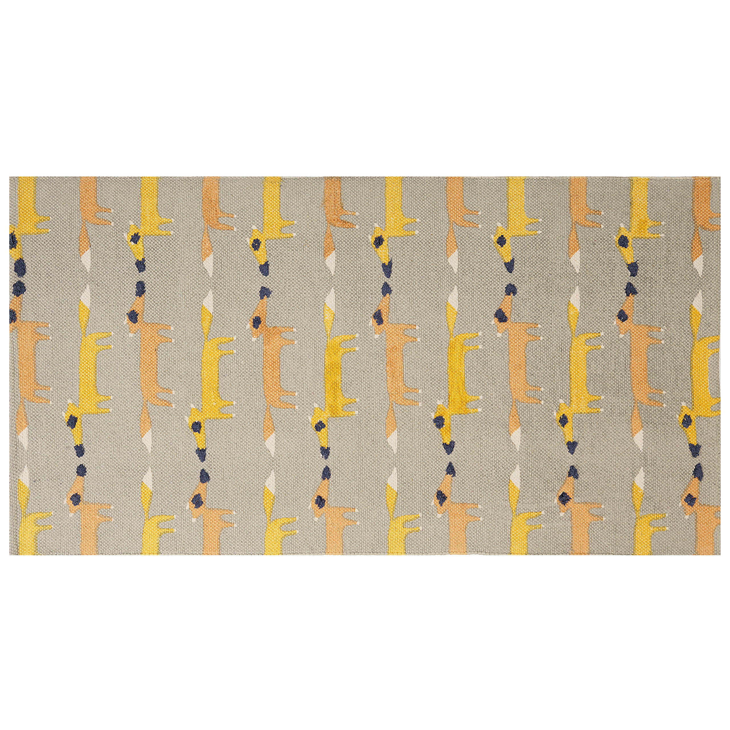 Barnmatta BANKGO Grå 80 x 150 cm Bomull