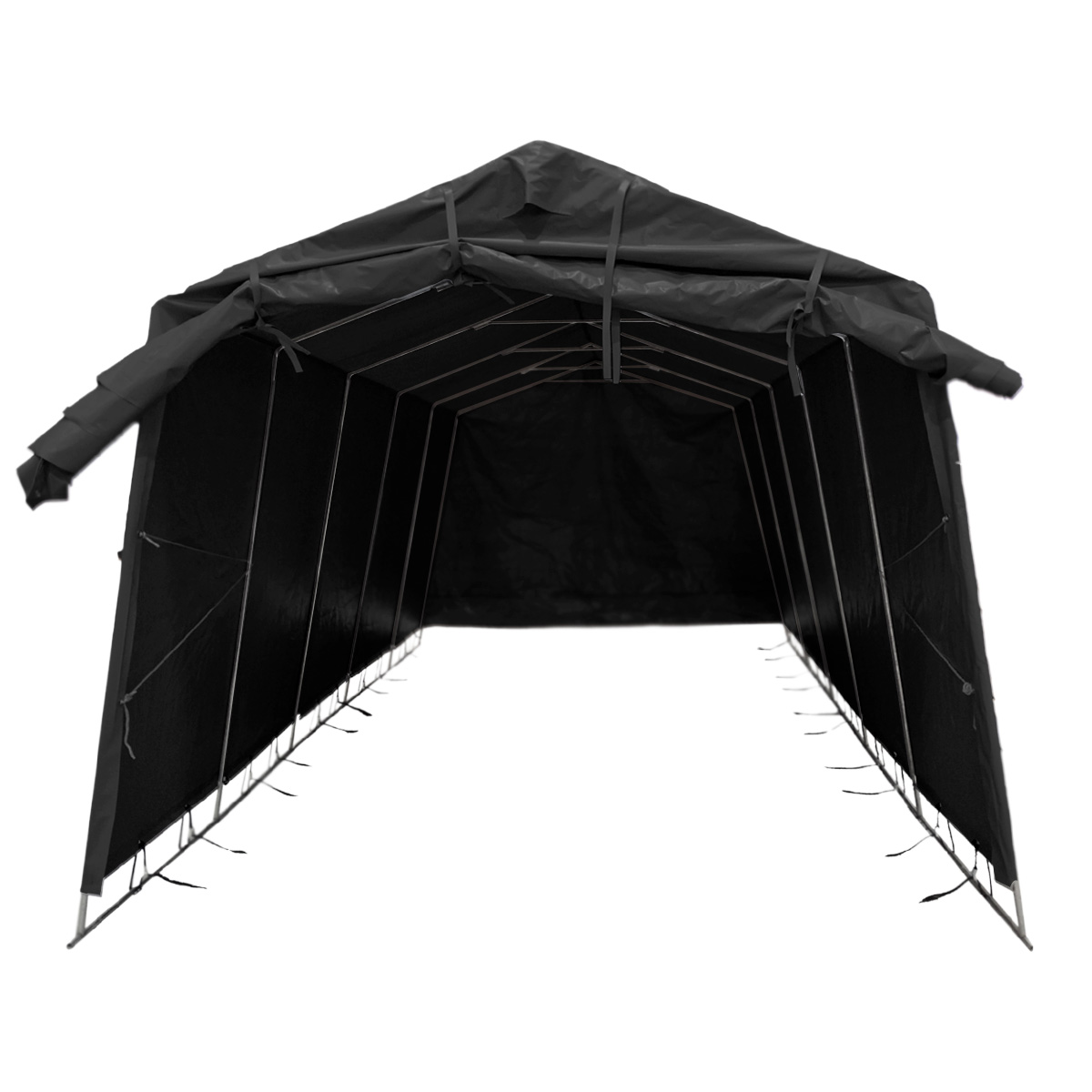 Fornorth Garagetält 3,2x6m, svart