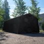 Fornorth Garagetält 3,4x7m, 500g/m2, svart